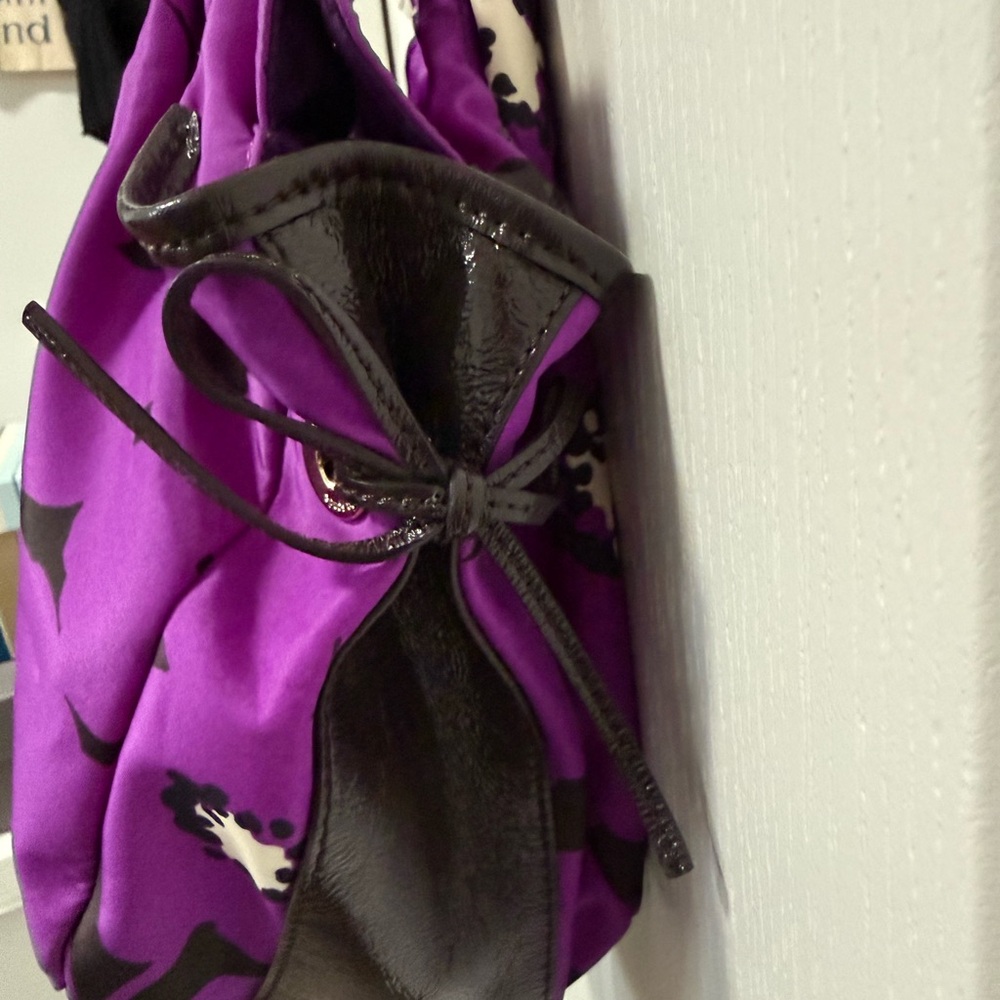 kate spade Purple Tote with Black Trim - Picture 7 of 7